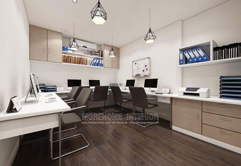 Những mẫu thiết kế nội thất văn phòng của KTS Morehome mang dấu ấn lớn